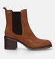 Esprit Bottines à talons en Cognac pour femmes (326972)