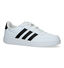 adidas Breaknet 2.0 Witte Sneakers voor jongens, meisjes (324115) - geschikt voor steunzolen