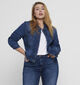 ONLY Carmakoma Wespa Veste en jeans en Bleu pour femmes (351423)