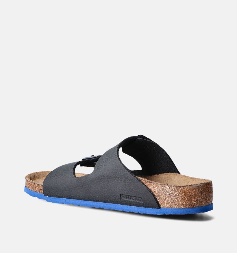 Birkenstock Arizona Zwarte Slippers voor jongens, meisjes (352238)