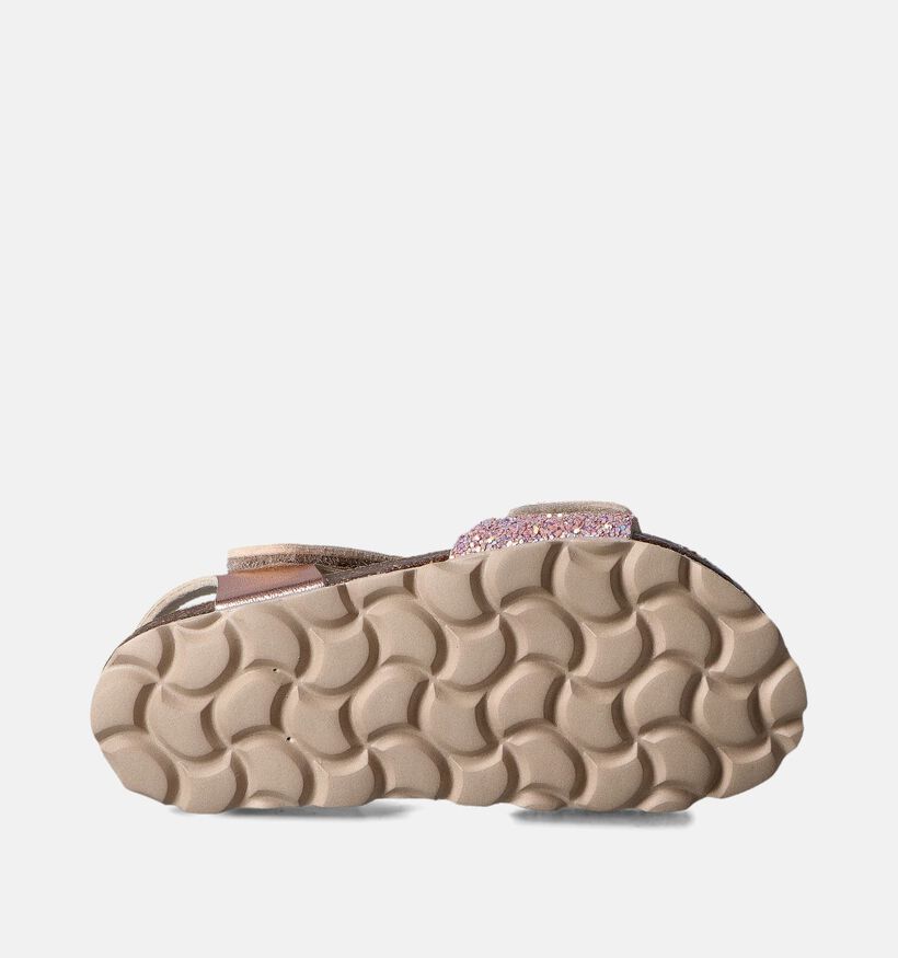 Milo & Mila Rose gold Sandalen met glitters voor meisjes (356654)