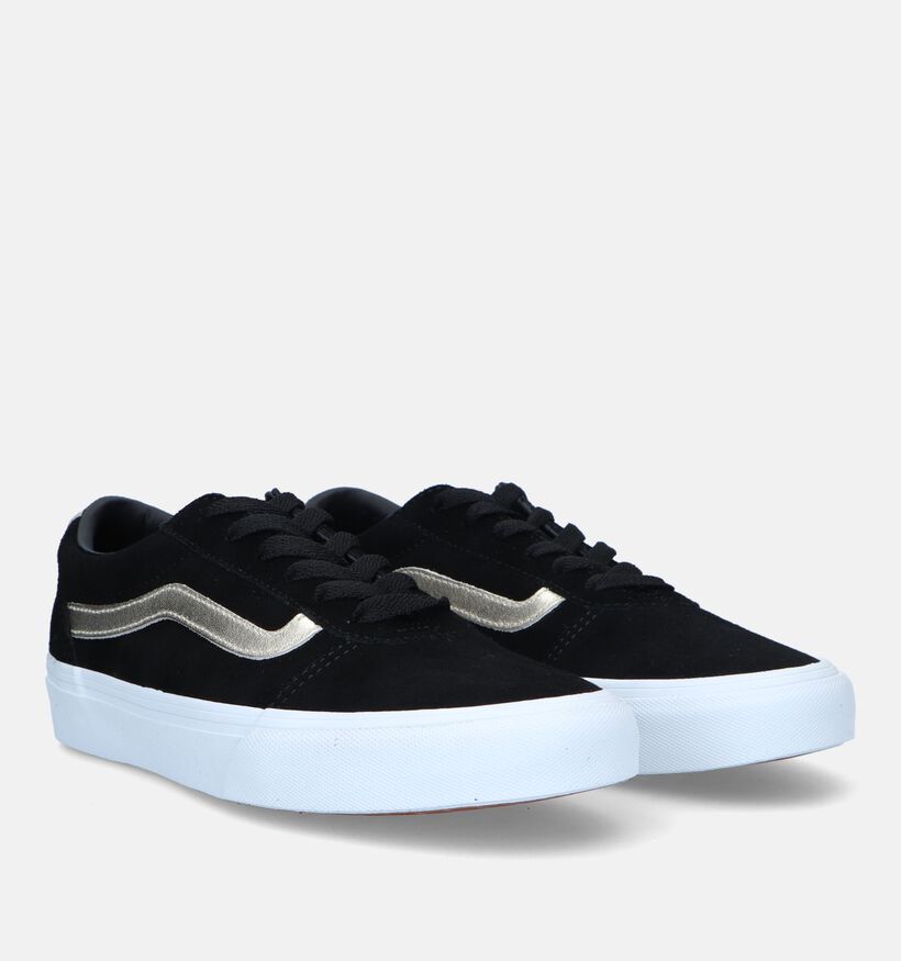 Vans Ward Zwarte Skate sneakers voor dames (327994)