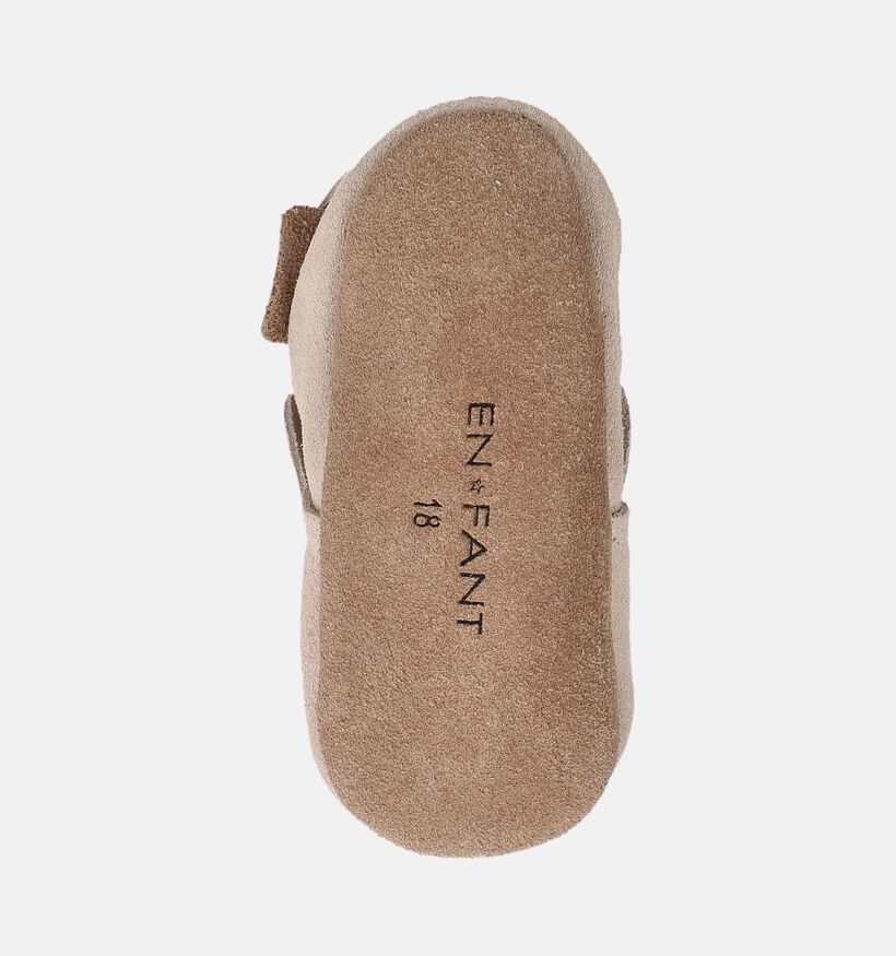 En Fant Bunny Pantoufles en Beige pour filles, gar&ccedil;ons (379547)