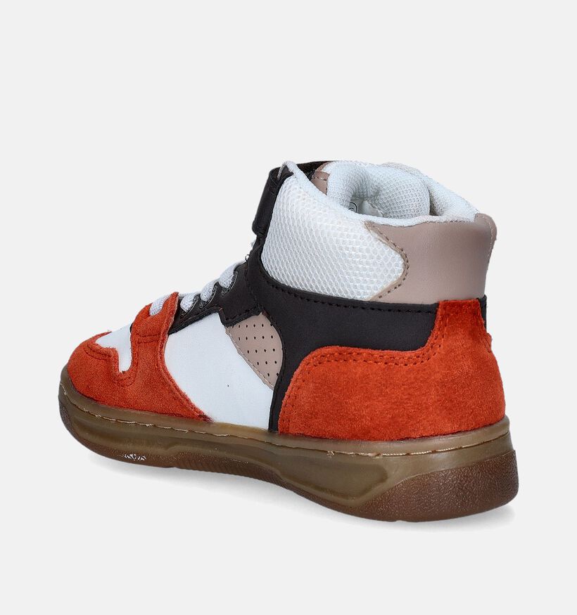 Kickers Kickado Witte Bottines voor jongens (345513) - geschikt voor steunzolen