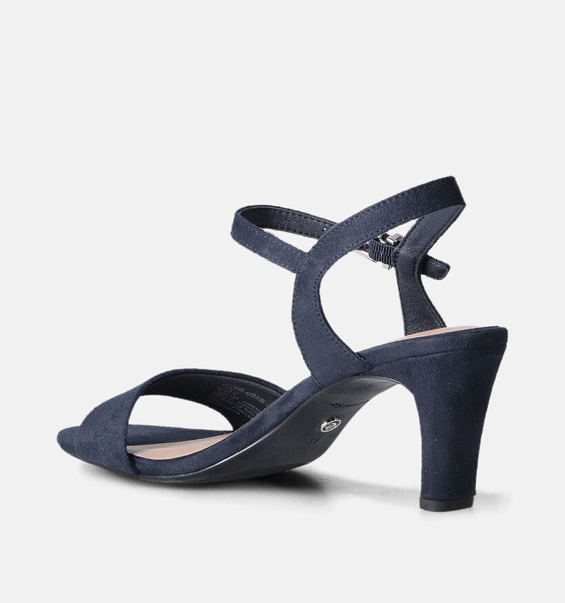 Tamaris Blauwe Sandalen met hak voor dames (354317)