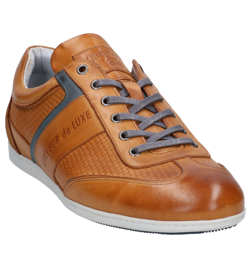 Cycleur de Luxe Toledo Chaussures à Lacets Cognac en cuir (272996)