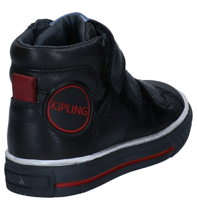Kipling Dave Bottines en Noir pour gar&ccedil;ons (282899) - pour semelles orthop&eacute;diques