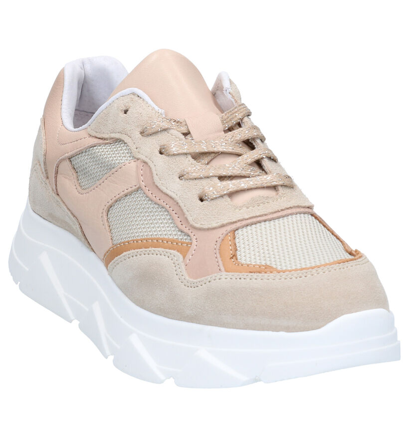 Tango Kady Fat Beige Sneakers in daim (275188)