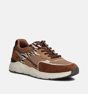 Tamaris Sneakers Bruin/Roze