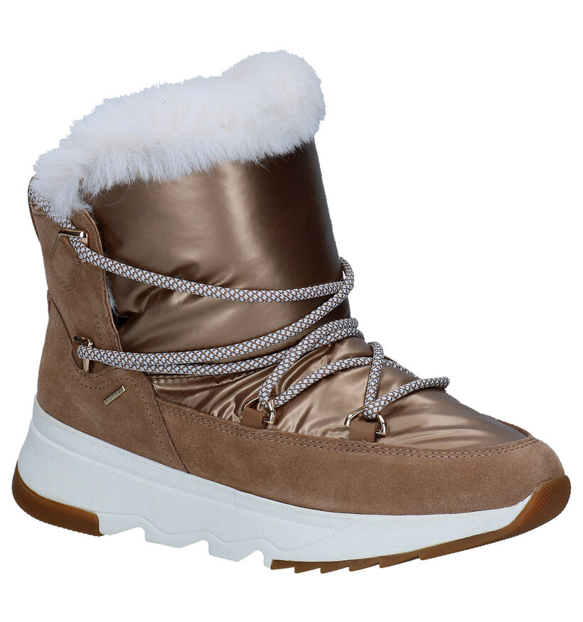 Geox Bottes de neige en Gris en daim (294746)