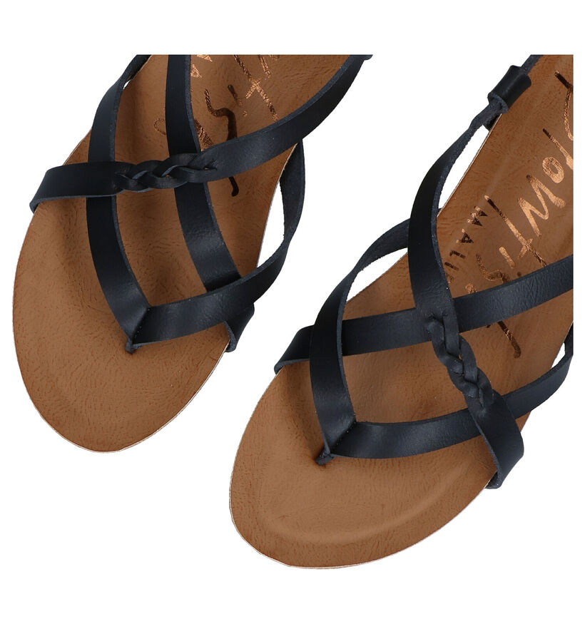 Blowfish Malibu Granola Vegan Zwarte Sandalen in kunstleer (288916)