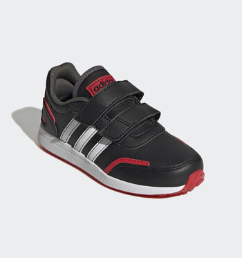 adidas Cloudfoam Low Sneakers Core Black/Cloud White/Vivid Red