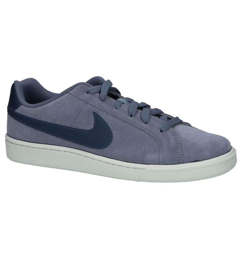 Nike Court Royale Baskets basses en Bleu en daim (209848)