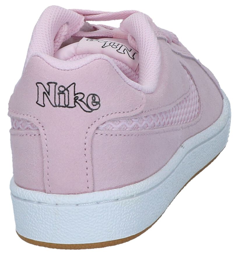 Roze Sneakers Nike Court Royale in daim (237838)