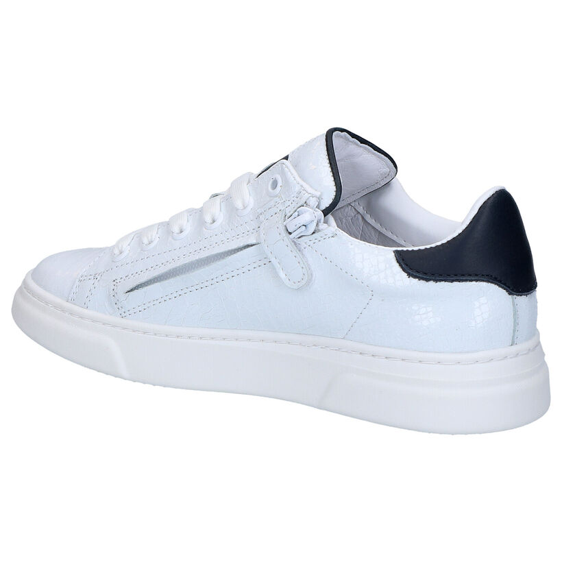 Hip Baskets basses en Blanc en cuir (272355)
