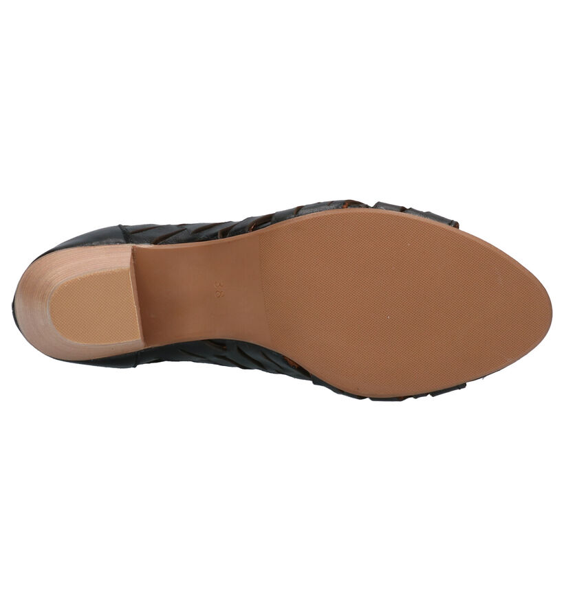 Baboos Taupe Sandalen Hoogfront in nubuck (276061)