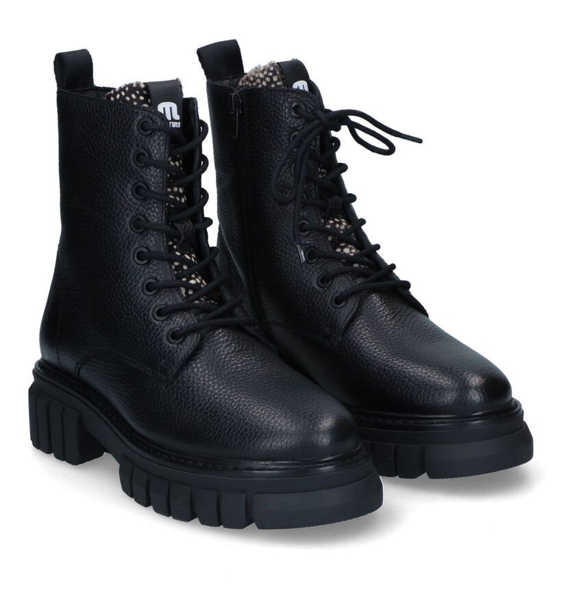 Maruti Maxim Bottines en Noir en cuir (326906)