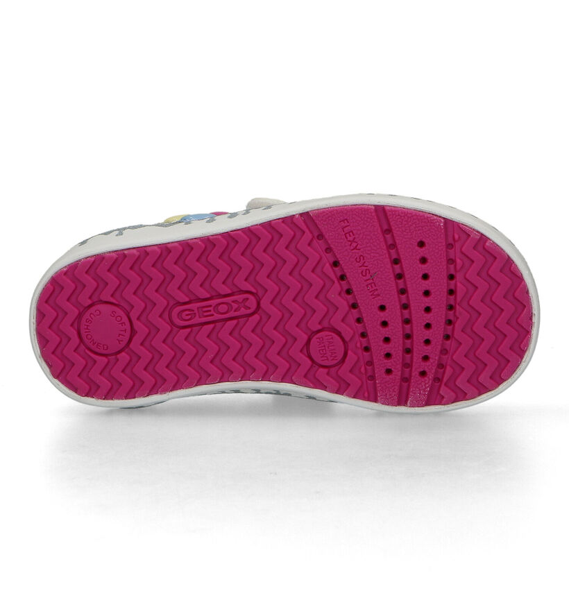 Geox Kilwi Baskets en Bleu pour filles (320638) - pour semelles orthopédiques