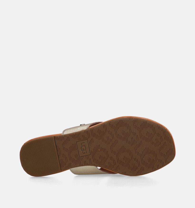 UGG Carey Flip Gouden Teenslippers voor dames (336102)