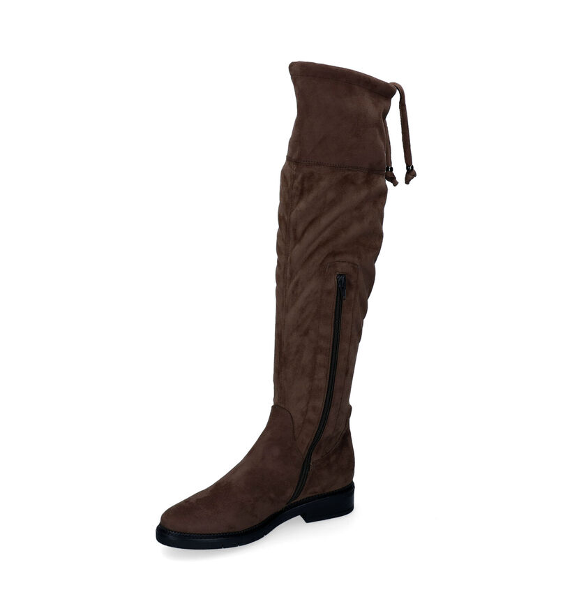 Gabor OptiFit Cognac Knielaarzen voor dames (297365) - geschikt voor steunzolen