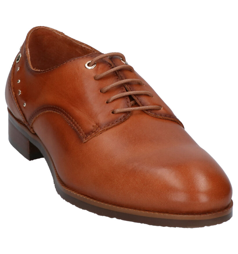 Pikolinos Royal Chaussures à Lacets en Cognac en cuir (261460)