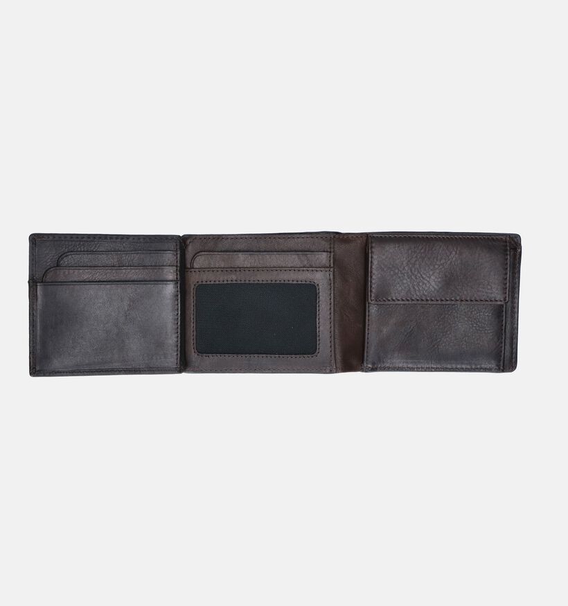 Maverick  Portefeuille en Brun pour hommes (358832)