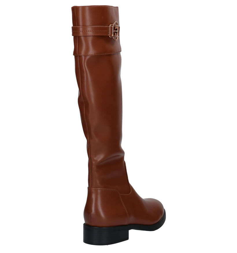 Esprit Jennifer Bottes Longue en Cognac en simili cuir (279818)