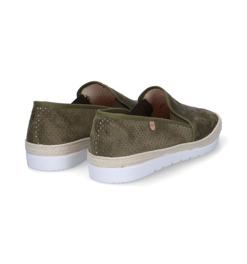 River Woods Dorian Chaussures slip-on en Vert pour hommes (307298)