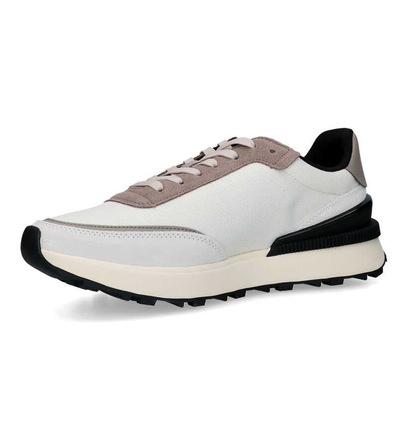 Tommy Hilfiger TJ Techn. Runner Baskets en Blanc pour hommes (318231) - pour semelles orthopédiques