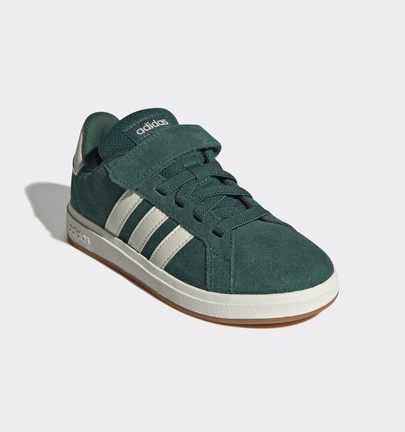 adidas Grand Court 00s Groene Sneakers voor meisjes, jongens (350204)