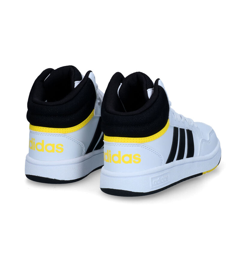 adidas Hoops Mid 3.0 K Baskets en Noir pour garçons, filles (332099)