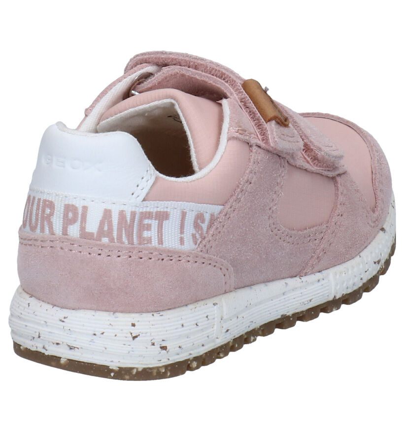 Geox Alben Baskets en Rose en textile (286940)