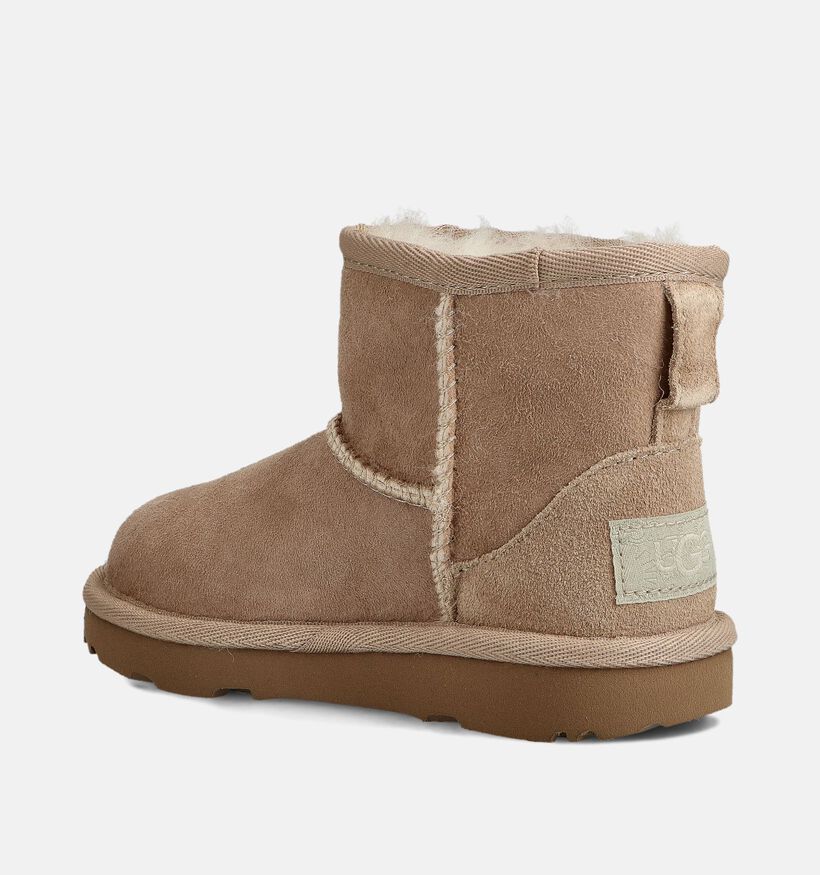 UGG Classic Mini Beige Korte Laarzen voor meisjes (378054)