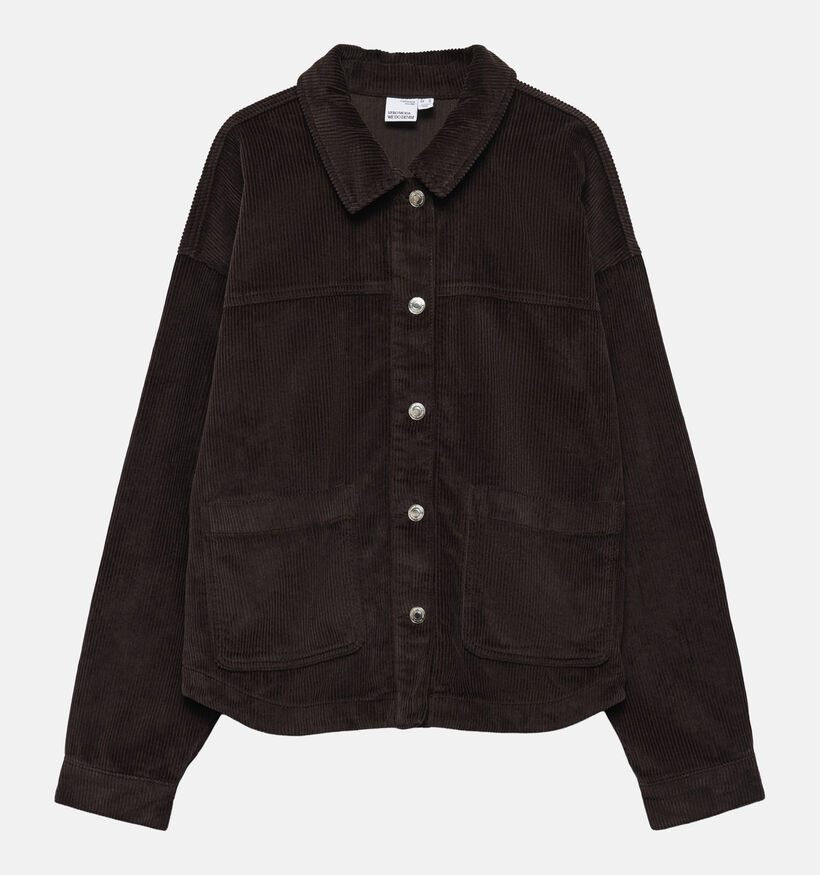 Vero Moda Jamie Manteaux courts en Brun fonc&eacute; pour femmes (377599)