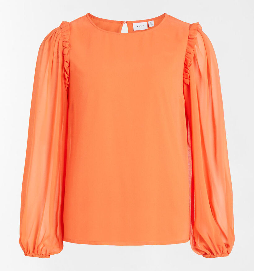 Vila Nima Oranje Blouse voor dames (318565)