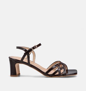 Laurent David Sandales Marron