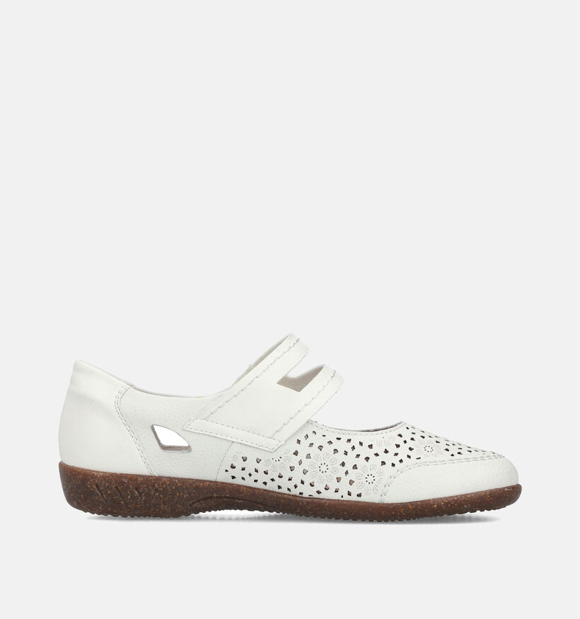 Rieker Ecru Bandschoenen voor dames (354980)