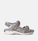 G-Comfort Sandales pour Semelles Orthopédiques en Taupe pour femmes (357728) - pour semelles orthopédiques