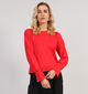 Minus Reneta Rode Trui voor dames (352012)