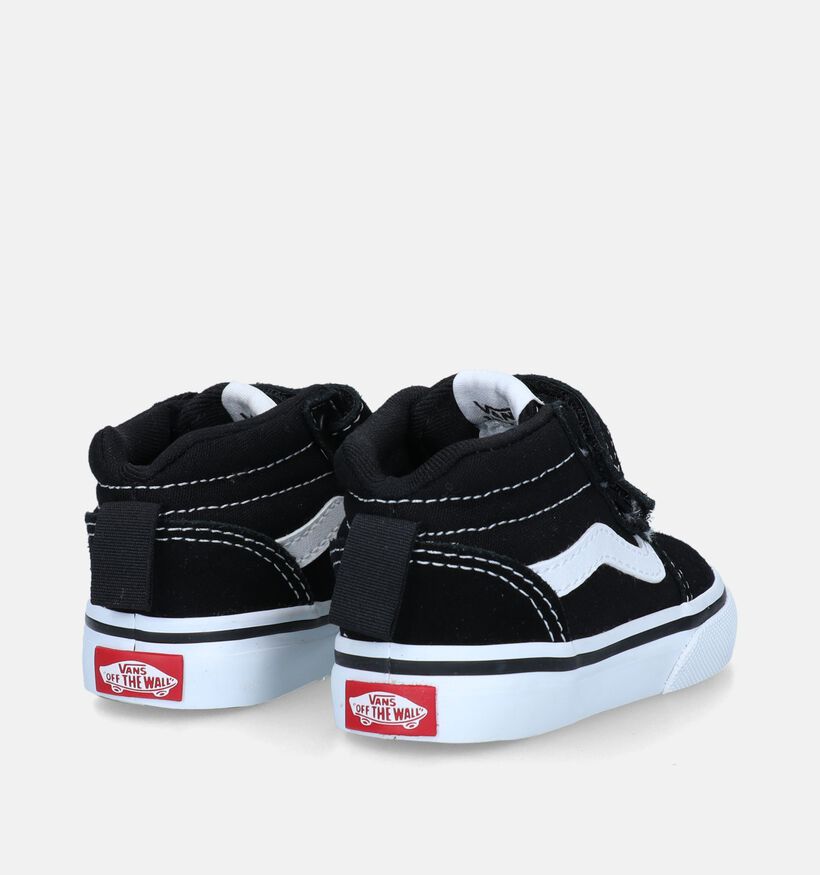 Vans Ward Mid V TD Baskets en Noir pour filles, garçons (344018)