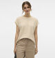 Vero Moda Maya Beige T-shirt met korte mouw voor dames (369399)