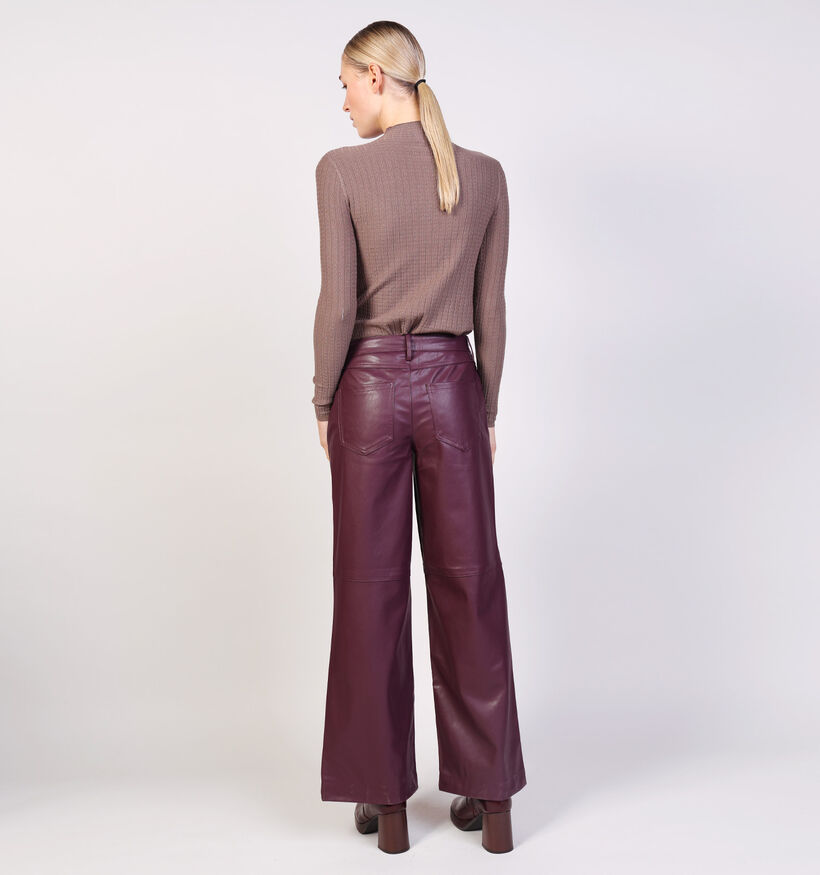 Vila Vianne Bordeaux Broek Vila Vianne Bordeaux Broek voor dames (364078)