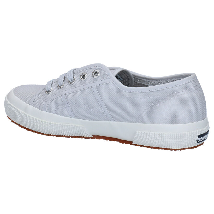 Superga Grijze Sneakers in stof (284295)