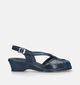 Hush Puppies Rio Blauwe Sandalen voor dames (340750)