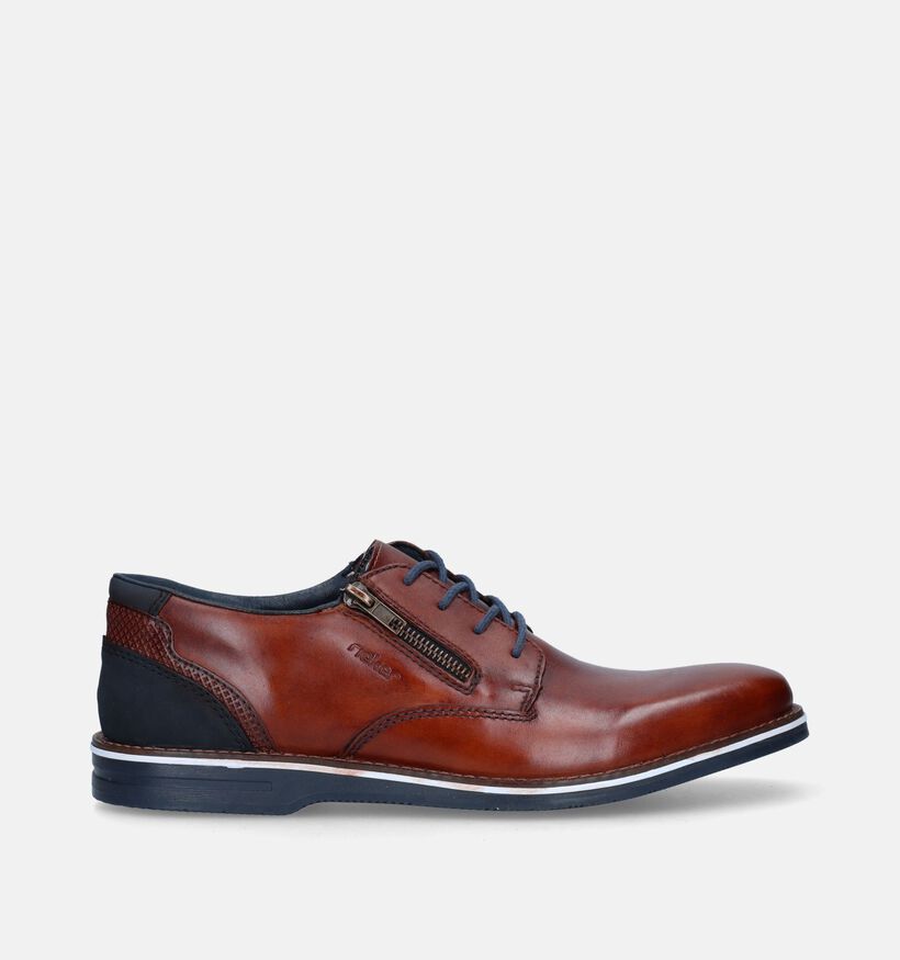 Rieker Chaussures classiques en Cognac pour hommes (336248)