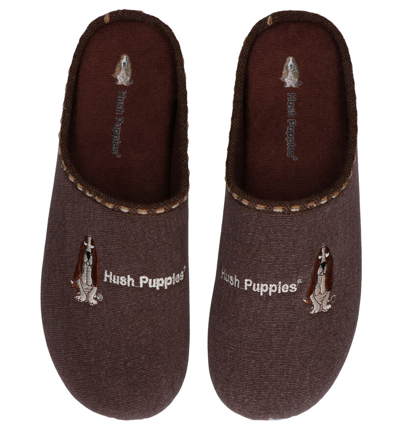 Hush Puppies Dalidi Bruine Pantoffels voor heren (309219)