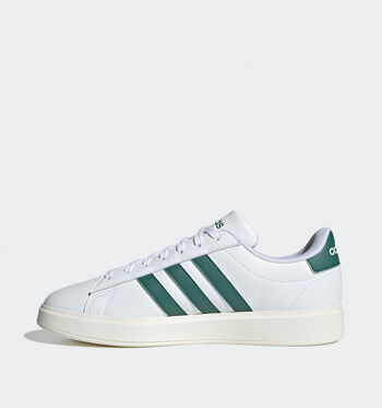 adidas Grand Court Low Baskets Core black/ Core black/ Cloud white/Cloud white /Collegiate green /Cloud white/Cloud white/ Core black/ Cloud white/Cloud White/Core Black/Cloud White/Cloud White/Preloved Green/Collegiate Green/Alumina/Charcoal/Taupe Oxide