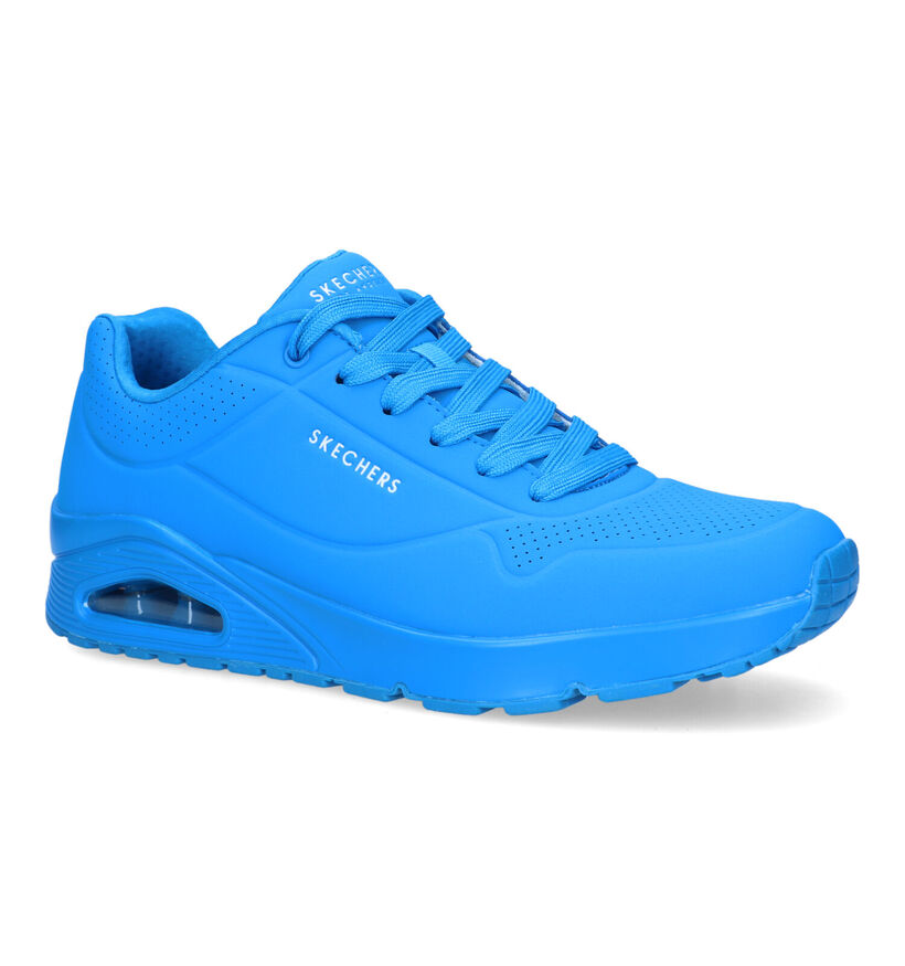 Skechers Uno Stand On Air Zwarte Sneakers voor heren (334159)