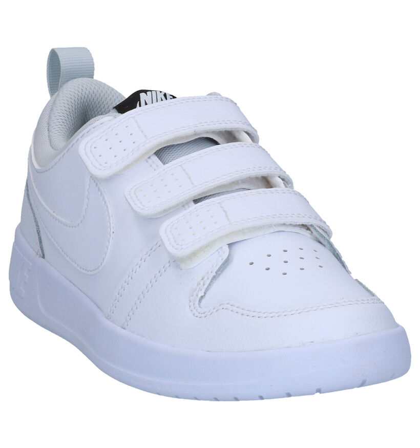 Nike Pico 5 Witte Sneakers in leer (253957)