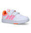 adidas Hoops 3.0 Witte Sneakers voor meisjes (318958) - geschikt voor steunzolen